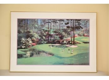 Framed Print Of Golf Course Hole