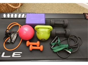 Collection Of Exercise Equipment