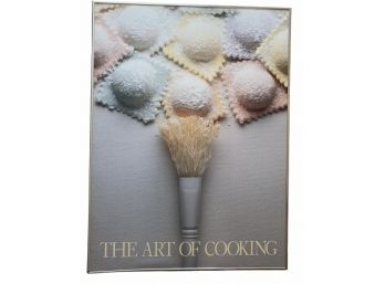 Framed Poster 'The Art Of Cooking'  18' X 24'