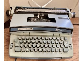 Vintage Blue Smith Corona Coronet - Electric Typewriter