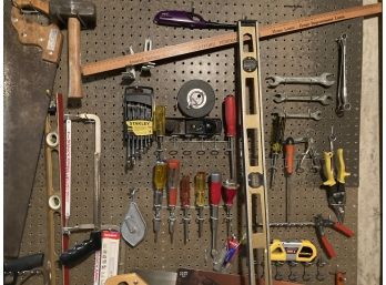 Huge Hand Tool Lot & Hardware