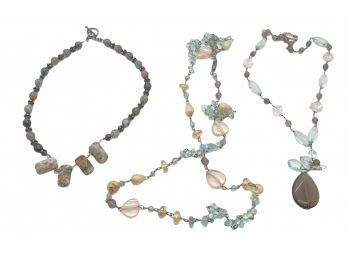 Pretty Pastel Collection - 3 Neckpieces