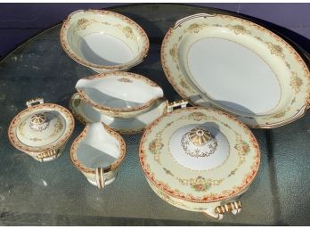 Noritake Mystery #173 Serving Pieces (6)