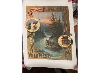 Buffalo Bills Wild West Poster