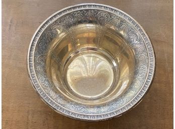 Sterling Silver Candy Dish Marked Persian