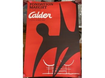 Calder Poster - Fondation Maeght, 1969