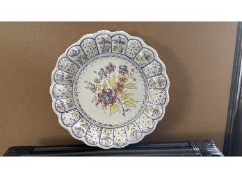 La Vegrilla Scalloped Decorative Serving Platter