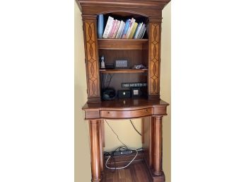 Foyer/Kitchen Desk & Hutch Unit With Drawer And Shelves