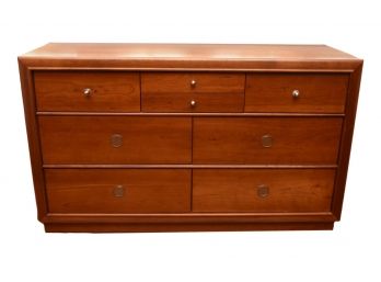 Stanley Young America Eight Drawer Wood Dresser