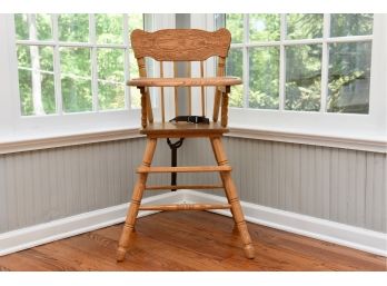 Vintage Rochelle Furniture Wooden High Chair