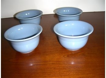 Set Of 4 Fiesta Custard Cups