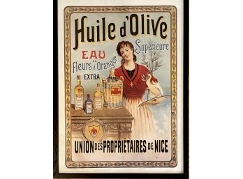 Vintage French Poster Advertisement