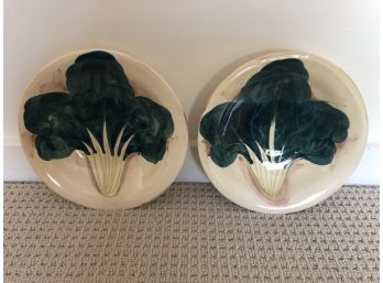 Vietri Vegetable Dishes, Pair, 9D