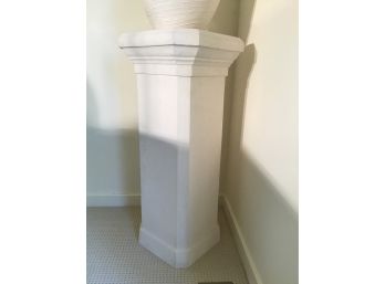 Pedestal, Cast Stone 36H