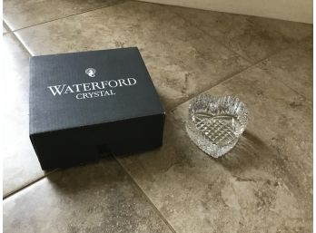 Waterford Crystal Heart Paper Weight