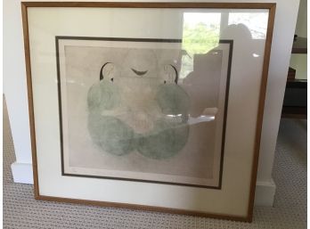 'Glory Of Silence', Signed And Numbered Eng Tay, Aquatint Etching,  25.5 X 23