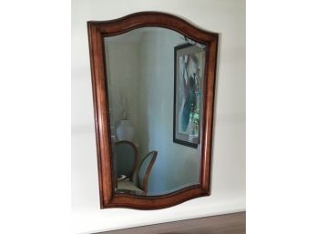 Large Henredon Mirror With Beaded Detail On Inside Edge 36 X 51