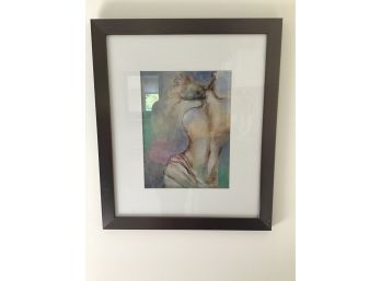 Framed Print, Partial Nude, 23 X 27