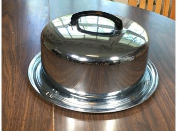 Fabulous Vintage Chrome Cake Carrier GLEAMING CHROME ! Cake Carrier - By EVER READY - A CLASSIC !