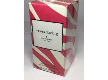 Brand New Bottle KATE SPADE - TRULY DARING Eau De Perfume - New Sealed Box - 2.5 Ounces