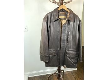 Marc New York Andrew Marc Men's Leather Car Coat