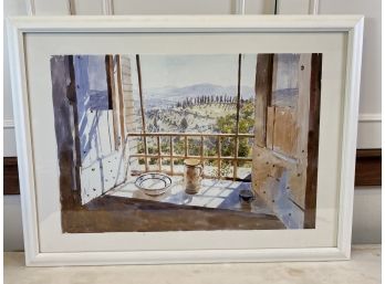 Painting By Lucy Willis - View From A Window