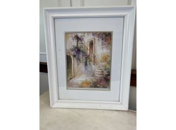 Michelaine Gumy Framed Watercolor Print