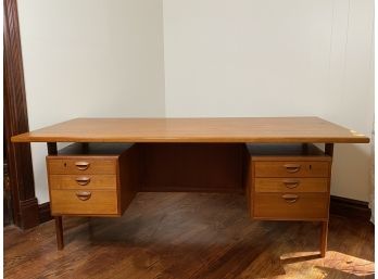 Awesome Mid Century Oak Desk