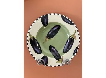 DROLL DESIGN CO. Eggplant Bowl