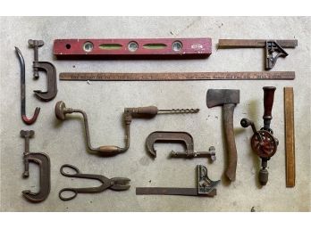 Lot Of Antique And Vintage Tools