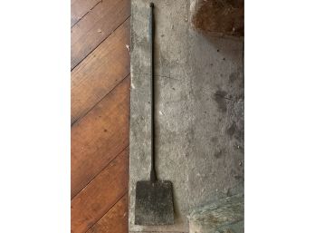 Large Antique Cast Iron Fireplace Shovel 44 Long