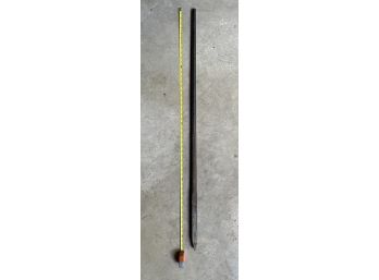 Large 51' Steel Hand Held Pry Bar Spike Hole Digger