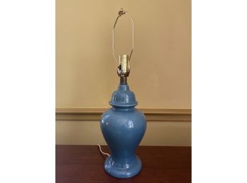 Blue Porcelain Lamp