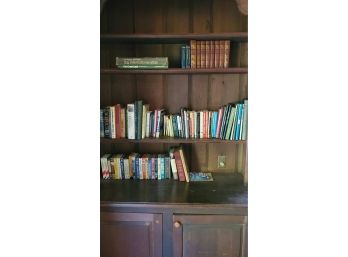 Book Case Shelves With Assorted Interests Books