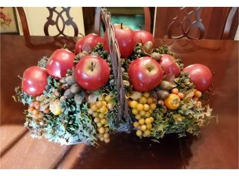 Large & Beautiful Artificial Fruit Basket Display