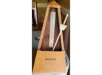 Vintage Seth Thomas, Thomaston, Conn - Wood Metronome De Maelzel