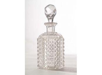 Petite Cut Glass Decanter