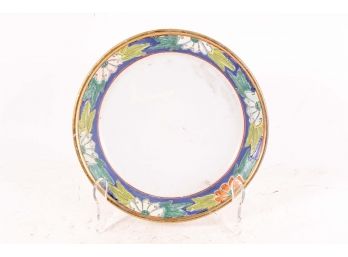 Hand Painted Asian Plate