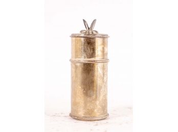 Silver Plated Cannister