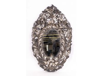 Victorian Mirror With Mosaic Frame