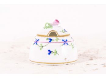 Herend Hand Painted Porcelain Sugar Bowl