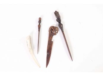 Collection Of African Letter Openers