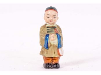 Japanese Man Porcelain Figurine