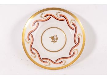 Modern Painted Saucer