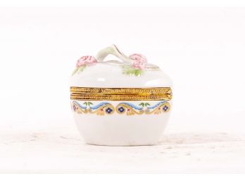 Elizabeth Arden Orient Express Gilt Porcelain Container