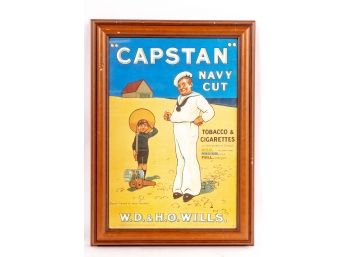 'capstan' Navy Cut Tobacco & Cigarettes Advertisement