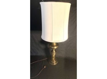 Large Heavy Brass Lamp