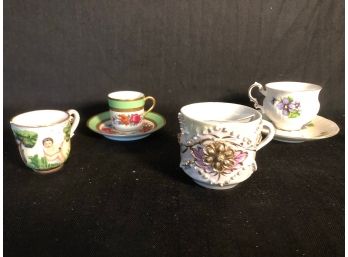 Lot Of Four Tea Cups