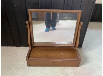 Mirror With Keepsake Drawer