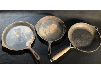 Cast Iron Skillets 12 Inch Berndes, 11 In Smarts Of Brockville, 10.5 Inch #8